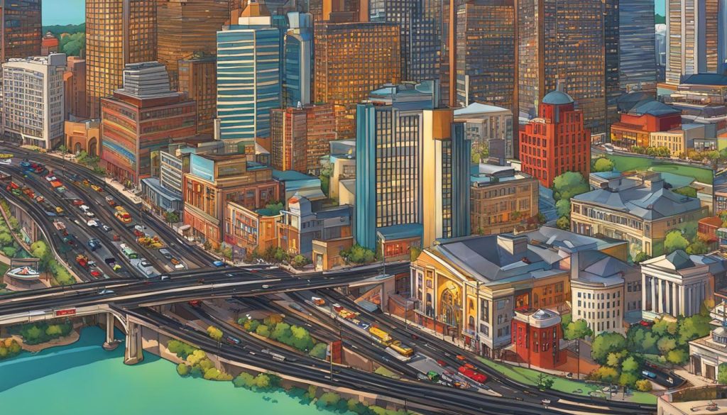 Atlanta business market cultural scene