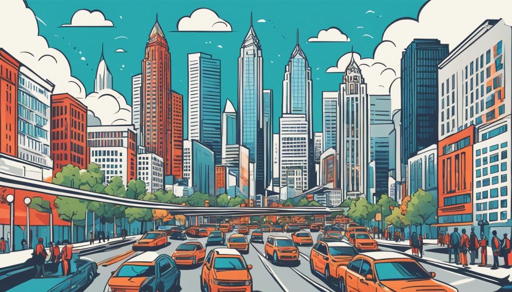Atlanta's global business hub